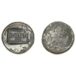 East India Company, Bombay Presidency, Early coinages: English design, copper Pice, 1788, on...