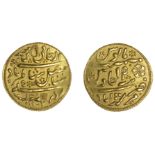 East India Company, Bengal Presidency, A jeweller's copy of a Murshidabad gold Mohur, yr 19,...