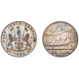 East India Company, Madras Presidency, European Minting, 1803-8, Soho, silver Proof 20 Cash,...