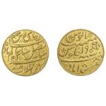 East India Company, Bengal Presidency, Calcutta Mint: Second milled issue, gold Mohur in the...