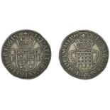 East India Company, Portcullis issues, Elizabeth I (1558-1603), silver Two Testerns or Quart...