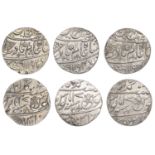 East India Company, Bengal Presidency, Benares Mint: First phase, silver Rupees (3), in the...