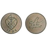 East India Company, Bombay Presidency, European Minting, 1791-4, Soho, copper Pattern Double...