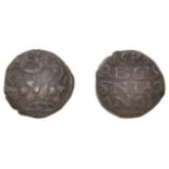 East India Company, Bombay Presidency, Early coinages: English design, copper Half-Pice in t...