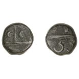 East India Company, Madras Presidency, Early coinages, copper Half-Dudu or 5 Cash, second is...