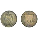 East India Company, Bombay Presidency, European Minting, 1791-4, Soho, copper Half-Pice or 2...