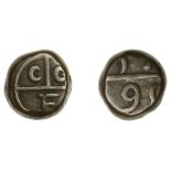 East India Company, Madras Presidency, Early coinages, copper Half-Dudu or 5 Cash, second is...