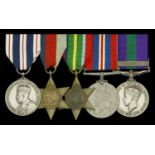 A rare K.P.M. for Gallantry group of five awarded to Assistant Superintendent L. W. C. Byrde...