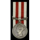 Indian Mutiny 1857-59, no clasp (3291 Drumr. T Ford, H.Ms. 81st. Regt.) a slightly later iss...