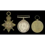 Three: Private A. Conan, Army Service Corps 1914 Star (MS-867 Pte. A. Conan. A.S.C.); Bri...