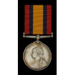 Queen's South Africa 1899-1902, no clasp (6837 Pte. W. B. Capel, 2: R: Berks: Regt.) middle...
