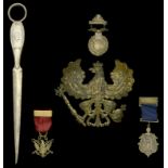 Miscellaneous Foreign Insignia. A selection of miscellaneous items, comprising an Imperial...