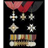 A post-War K.B.E., C.B., Order of St. John group of thirteen awarded to Surgeon Vice-Admiral...