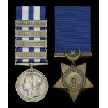 Pair: Lance-Corporal A. Shipman, Gordon Highlanders Egypt and Sudan 1882-89, dated revers...