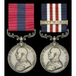 A Great War 'Western Front' D.C.M., M.M. and Second Award Bar pair awarded to Company Sergea...