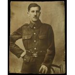 Family group: Three: Private C. Gerard, 1st Battalion (Ontario Regiment), Canadian Infant...