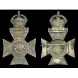 Kings Royal Rifle Corps Officer's Pouch Belt Plate c.1902 The Pouch Belt Plate HM Silver (J...