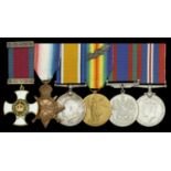 A Great War 1918 'Western Front' D.S.O. group of six awarded to Colonel J. D. Pitman, Canadi...