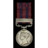 India General Service 1854-95, 1 clasp, Burma 1885-7 (Commander W. L. Hole, I.F. Coy's Str....