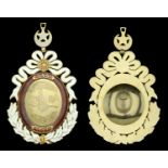 A post-Revolution Ottoman Order of Hanedani Ali Osman Collar Badge, privately manufactured a...