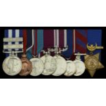 A Royal Household R.V.M. group of eight awarded to Privy Purse Messenger Sergeant J. H. Smit...