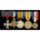 A very scarce inter-war A.R.R.C. group of five awarded to Nursing Sister A. M. Shrewsbury, Q...