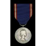 Royal Victorian Medal, E.II.R., silver, unnamed as issued, in Royal Mint case of issue, the...