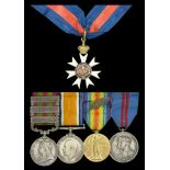 A Great War C.M.G. group of five awarded to Lieutenant-Colonel C. T. Hudson, Indian Medical...