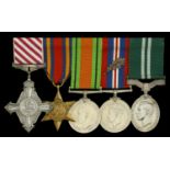 A Second War A.F.C. group of five awarded to Squadron Leader R. K. Potter, Royal Air Force V...