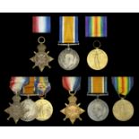 Three: Acting Armourer's Mate H. G. A. Hedgecock, Royal Navy 1914-15 Star (M.6863. H. G. A....