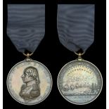 Matthew Boulton's Medal for Trafalgar 1805, bronzed copper, impressed in the reverse field '...