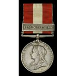 Canada General Service 1866-70, 1 clasp, Fenian Raid 1866 (1212. Pte. J. Wallage R.C.R.) imp...