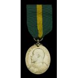 Territorial Force Efficiency Medal, E.VII.R. (471 Gnr: F. J. Burden. 2/Nth'bn B. R.F.A.) hou...