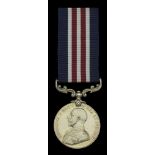 A Great War 'Western Front' M.M. awarded to Corporal G. H. Tyler, Railway Operating Division...