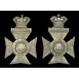 Kings Royal Rifle Corps Officer's Pouch Belt Plate c.1870. The Pouch Belt Plate of standard...