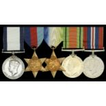 A scarce Second War 1942 'Channel Air/Sea Rescue' C.G.M. group of five awarded to Chief Moto...