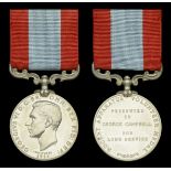 Rocket Apparatus Volunteer Long Service Medal, G.VI.R., 2nd issue (George Campbell) in Royal...