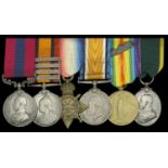 A Great War 'Givenchy, May 1915' D.C.M. group of six awarded to Corporal P. A. Guest, 24th (...