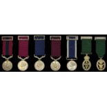 Distinguished Conduct Medal, V.R., with top Hunt & Roskell silver riband buckle; Army Merito...
