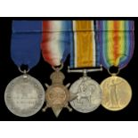 Three: Leading Telegraphist C. A. Williams, Royal Navy 1914-15 Star (J.27800. C. A. Willi...