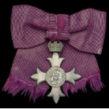 The Most Excellent Order of the British Empire, M.B.E. (Civil) Member's 1st type lady's shou...