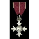 The Most Excellent Order of the British Empire, M.B.E. (Military) Member's 2nd type breast b...