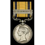 The intriguing South Africa Medal awarded to Corporal James Graham, 90th Light Infantry, the...