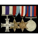 A Second War 'North-West Europe' M.C. group of four awarded to Lieutenant E. R. S. Fifoot, C...