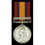 Queen's South Africa 1899-1902, 1 clasp, Rhodesia (4693 Tpr: J. Bloomfield, 50th. Coy. 17th....