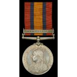 Queen's South Africa 1899-1902, 1 clasp, Defence of Ladysmith (5251 Pte. R. Bibby, Mancheste...