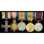 A Great War 'Western Front' M.C. group of five awarded to Lieutenant-Colonel A. G. Turner, 2...