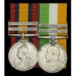 Pair: Surgeon J. W. Summerhayes, attached East Lancashire Regiment, who served as Surgeon in...