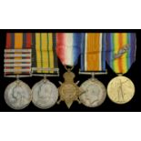 Five: Lieutenant-Colonel W. A. Clayton, Hampshire and Isle of Wight Royal Garrison Artillery...