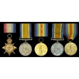 Family group: Three: Second Lieutenant H. R. Farrar, 3rd Battalion, Leicestershire Regime...